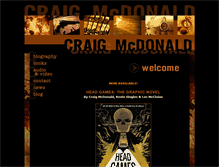 Tablet Screenshot of craigmcdonaldbooks.com